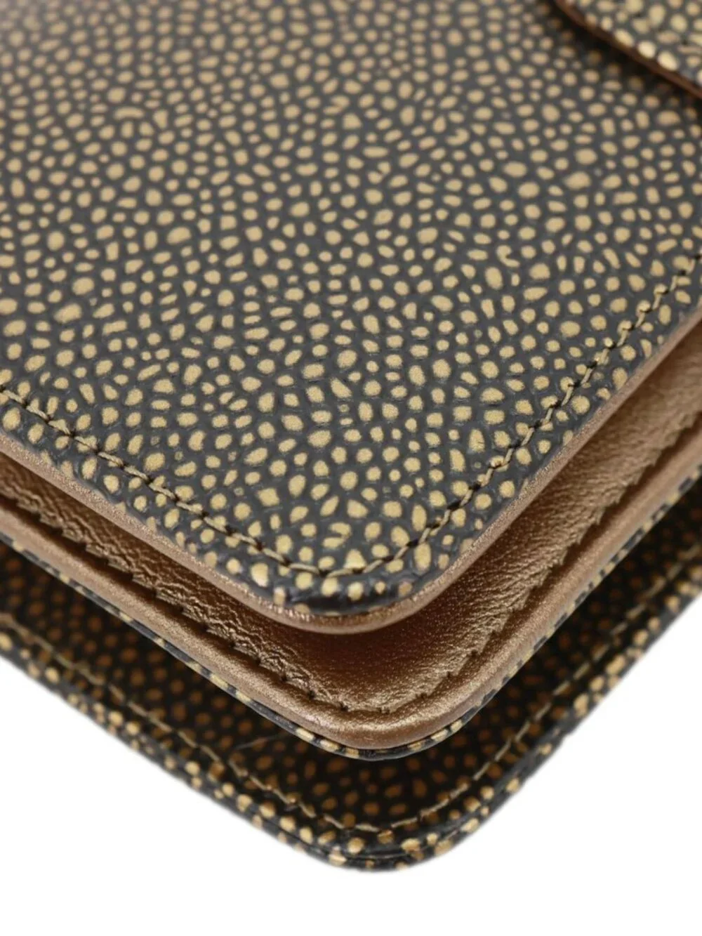 Chanel Timeless CC Caviar Leather Zipped Pocket Wallet Gold